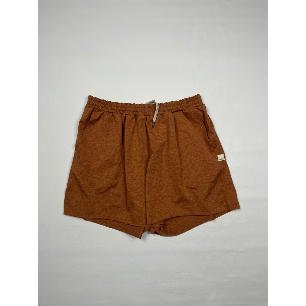 Vuori Boyfriend Shorts Women's M Orange Athletic Yoga Lounge